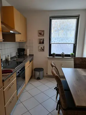 Küche/Küchenzeile in der Unterkunft Übernachten im Herzen des Ruhrpotts
