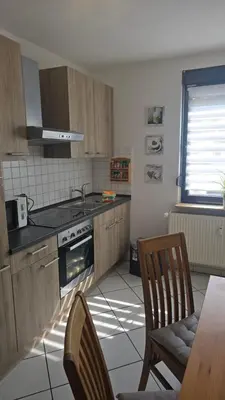 Küche/Küchenzeile in der Unterkunft Übernachten im Herzen des Ruhrpotts