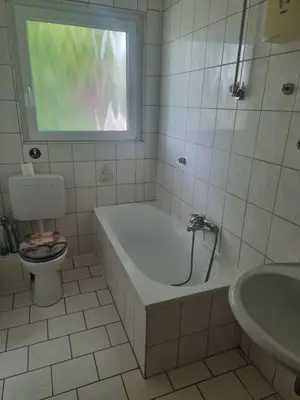 Ein Badezimmer in der Unterkunft Monteurwohnung in Marl - Kamp 13 - 2OGL