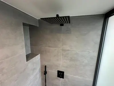 Ein Badezimmer in der Unterkunft Stilvolles Premium-Apartment in Wuppertal-Elberfeld