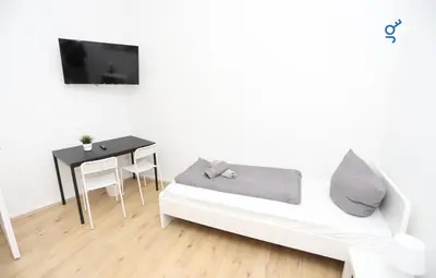 TV/Unterhaltungsangebot in der Unterkunft BEGE APARTMENTS WorkBase