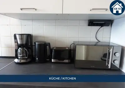 Grundriss der Unterkunft RtR Gelsenkirchen - Bis 10 Personen - Einzelzimmer - Voll ausgestattet - Garten - SMART TV - WIFI