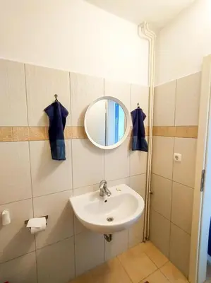 Ein Badezimmer in der Unterkunft homes of ruhr - Monteurwohnung Halde