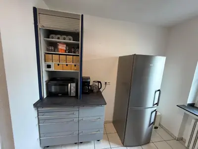 Küche/Küchenzeile in der Unterkunft Wu Lofts