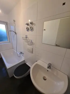 Ein Badezimmer in der Unterkunft Komfortable Wohnung im Herzen des Ruhrpotts