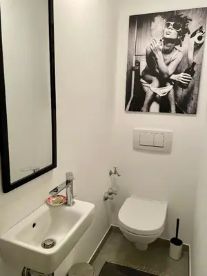 Ein Badezimmer in der Unterkunft Appartement nähe Gruga-Messe und Klinik!