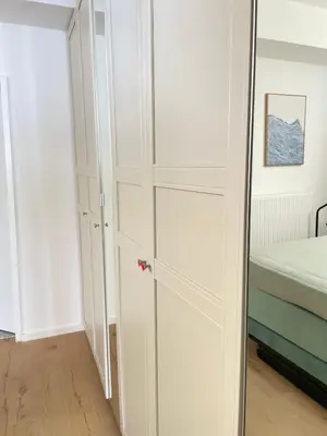 Ein Bett oder Betten in einem Zimmer der Unterkunft Appartement nähe Gruga-Messe und Klinik!