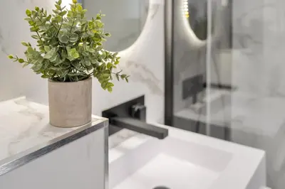 Grundriss der Unterkunft Design-Apartment für Geschäfts-&Urlaubsreisen in Wuppertal