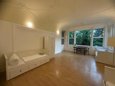 Ein Bett oder Betten in einem Zimmer der Unterkunft Hostel Apartment Monteurzimmer Solingen