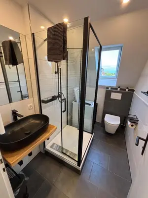 Ein Badezimmer in der Unterkunft Organgerie Lemon Loft