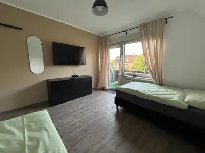 Ein Bett oder Betten in einem Zimmer der Unterkunft Organgerie Lemon Loft