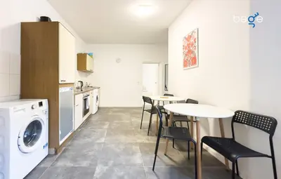 Küche/Küchenzeile in der Unterkunft BEGE APARTMENTS TeamLodge