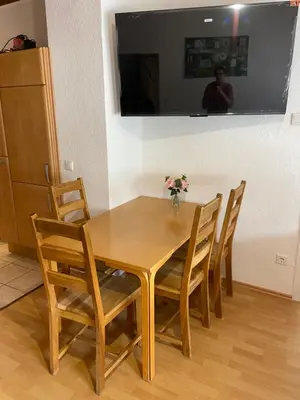 TV/Unterhaltungsangebot in der Unterkunft Ferienwohnung Monteurwohnung