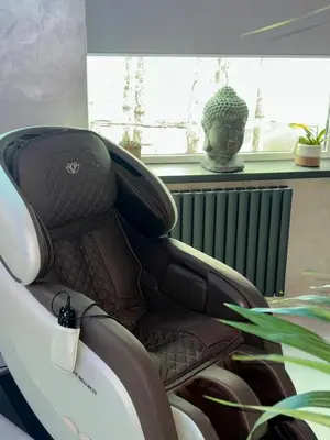 Ein Sitzbereich in der Unterkunft Aura Apartment und Spa Herne