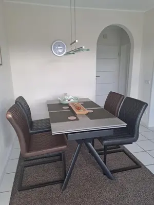 Ein Sitzbereich in der Unterkunft FeWo21 Ferienwohnung im schönen Münsterland