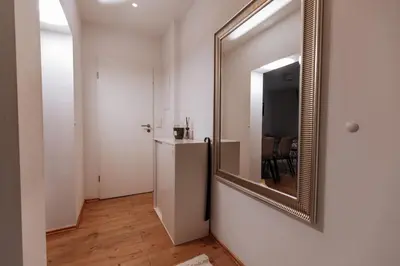Grundriss der Unterkunft classic & cream - Netflix - WIFI - City - 4 Person