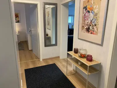 Grundriss der Unterkunft Ruhige und zentral gelegene Ferienwohnung