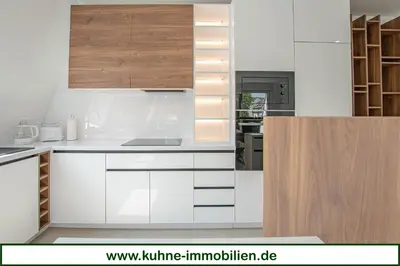 Küche/Küchenzeile in der Unterkunft Urbanes Wohnen in der Gartenstraße