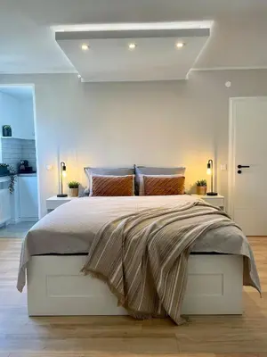 Ein Bett oder Betten in einem Zimmer der Unterkunft Apartment Luise