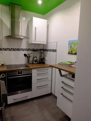 Küche/Küchenzeile in der Unterkunft Let's RelaxX 2-Rooms Free Parking