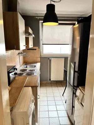 Küche/Küchenzeile in der Unterkunft New fully equipped apartment with private parking space