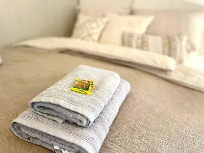 Ein Bett oder Betten in einem Zimmer der Unterkunft Magarethe