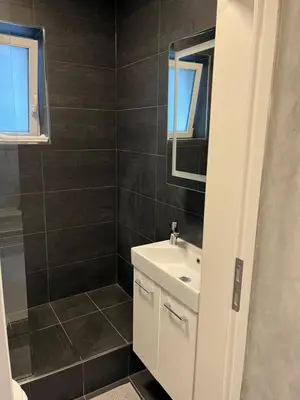 Ein Badezimmer in der Unterkunft Ferienwohnung SPA Delluxe 2