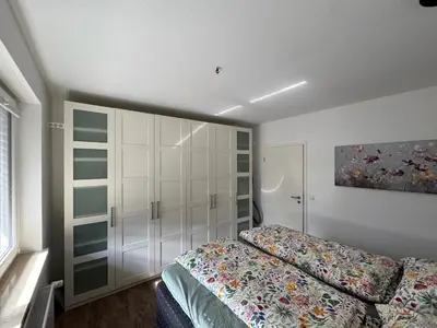 Ein Bett oder Betten in einem Zimmer der Unterkunft Nachtigall