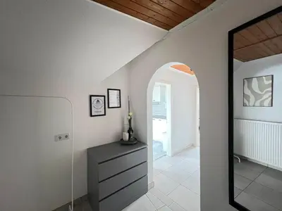 Ein Bett oder Betten in einem Zimmer der Unterkunft Socha Apartments Zuhause auf Zeit, Monteurwohnungen in Remscheid