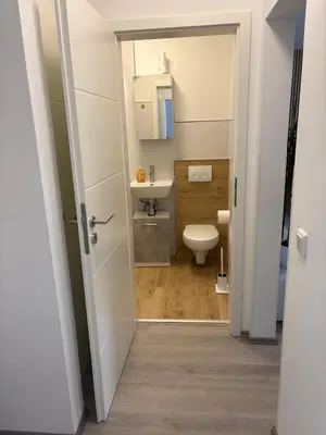 Ein Badezimmer in der Unterkunft Ferienwohnung Ilana