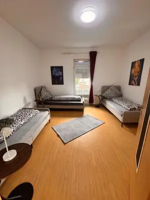 Ein Sitzbereich in der Unterkunft Iserlohn Ferienwohnung und Monteure