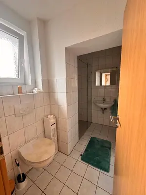 Ein Badezimmer in der Unterkunft Iserlohn Ferienwohnung und Monteure