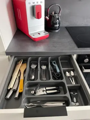 Küche/Küchenzeile in der Unterkunft Sweet Home Premium Appartement 3