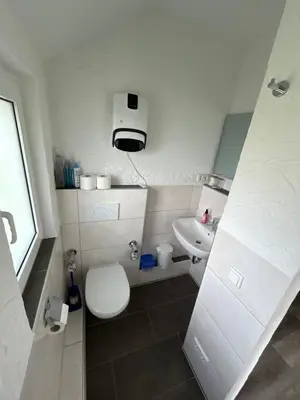 Ein Badezimmer in der Unterkunft Ferienwohnung Frowein