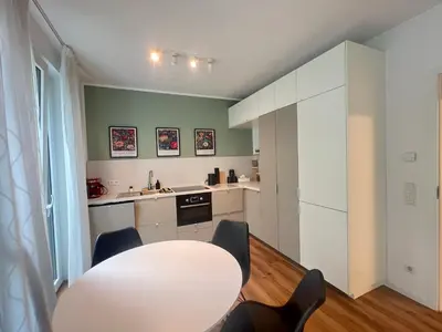 Küche/Küchenzeile in der Unterkunft Dimoro Family Suites - Designed for your comfort