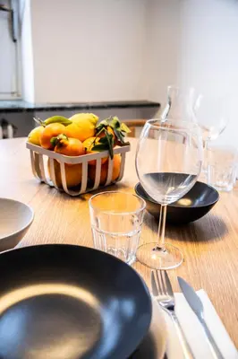 Essen in der Ferienwohnung oder in der Nähe