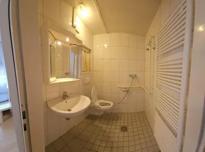 Ein Badezimmer in der Unterkunft 3 Zimmer Wohnung in Borken Zentrum