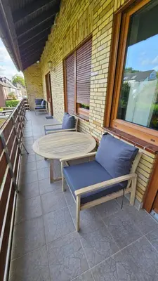Ein Balkon oder eine Terrasse in der Unterkunft Quartier Levi