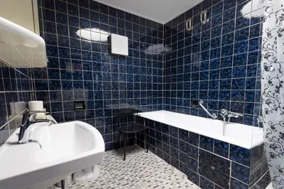 Ein Badezimmer in der Unterkunft Geräumige Monteurwohnung in Ratingen mit WLAN und Parkplatz