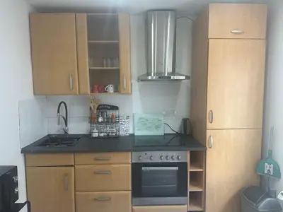 Küche/Küchenzeile in der Unterkunft Moderne 2,5 Zimmer Wohnung in Herne im Herzen des Ruhrgebiets