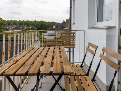 Ein Balkon oder eine Terrasse in der Unterkunft Nice Apartment Castrop-Rauxel