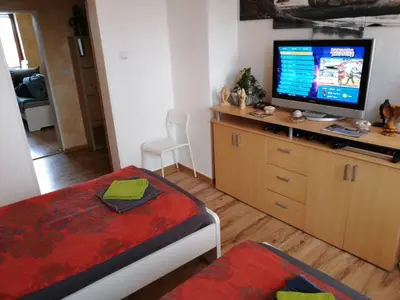 Ein Bett oder Betten in einem Zimmer der Unterkunft Fewo Dortmund nähe Phoenixsee