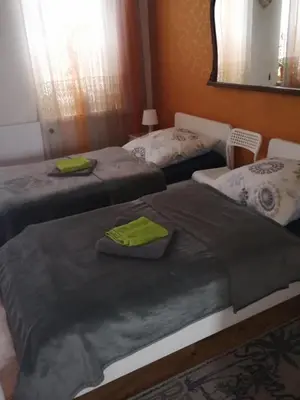 Ein Bett oder Betten in einem Zimmer der Unterkunft Fewo Dortmund nähe Phoenixsee
