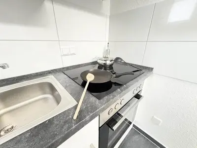 Grundriss der Unterkunft Essen Stilvolles 2 Zimmer Apartment in City und Messenähe