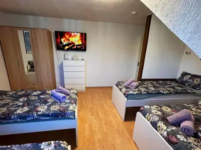 Ein Bett oder Betten in einem Zimmer der Unterkunft Comfort Stay Apartment in Wuppertal