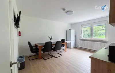 Ein Sitzbereich in der Unterkunft BEGE APARTMENTS UrbanWork