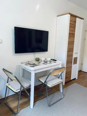 TV/Unterhaltungsangebot in der Unterkunft Helles, gepflegtes Souterrain Apartment in ruhiger Lage