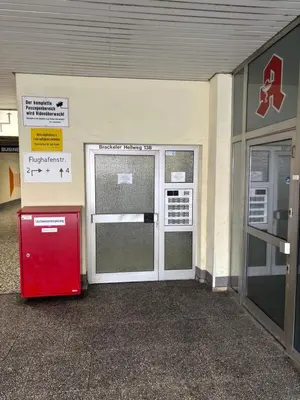 Grundriss der Unterkunft 1 Zimmer Wohnung mit Küche und Bad in Dortmund Brackel