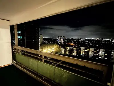 Ein Balkon oder eine Terrasse in der Unterkunft Modern Apartment with Balcony in Duisburg