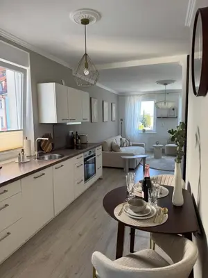 Küche/Küchenzeile in der Unterkunft Aesthetic Cozy Home Lüdenscheid